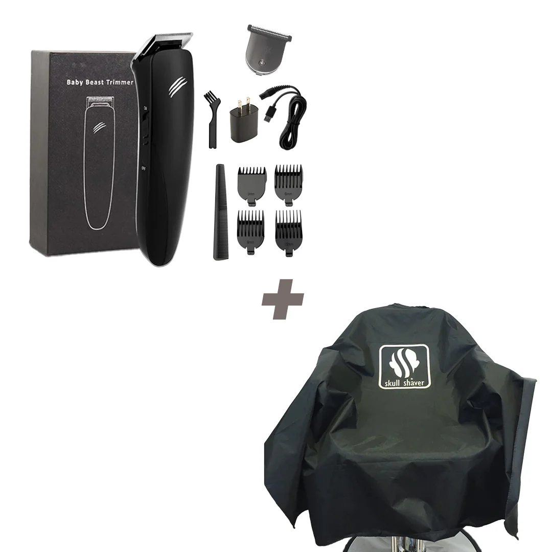 Baby Beast Trimmer PRO with Risk Blade | 4 Comb Attachments included - Image 10