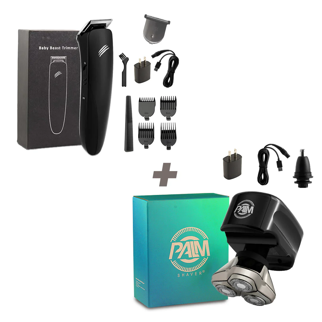 Baby Beast Trimmer PRO with Risk Blade | 4 Comb Attachments included - Image 12