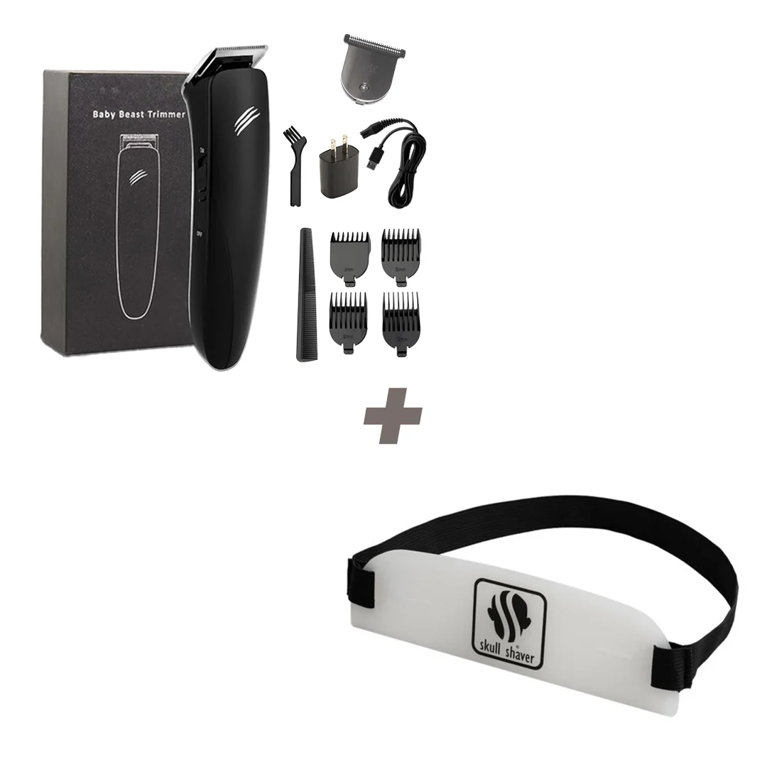 Baby Beast Trimmer PRO with Risk Blade | 4 Comb Attachments included - Image 6