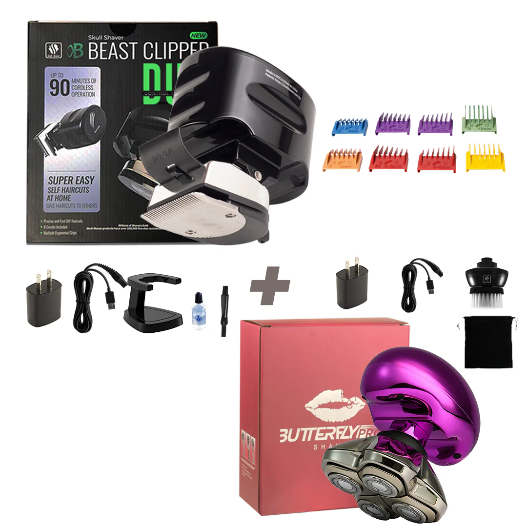 Beast Clipper DUO: Electric hair clipper for Head, Beard & Mustache | 5-Minute DIY Haircuts - Image 21