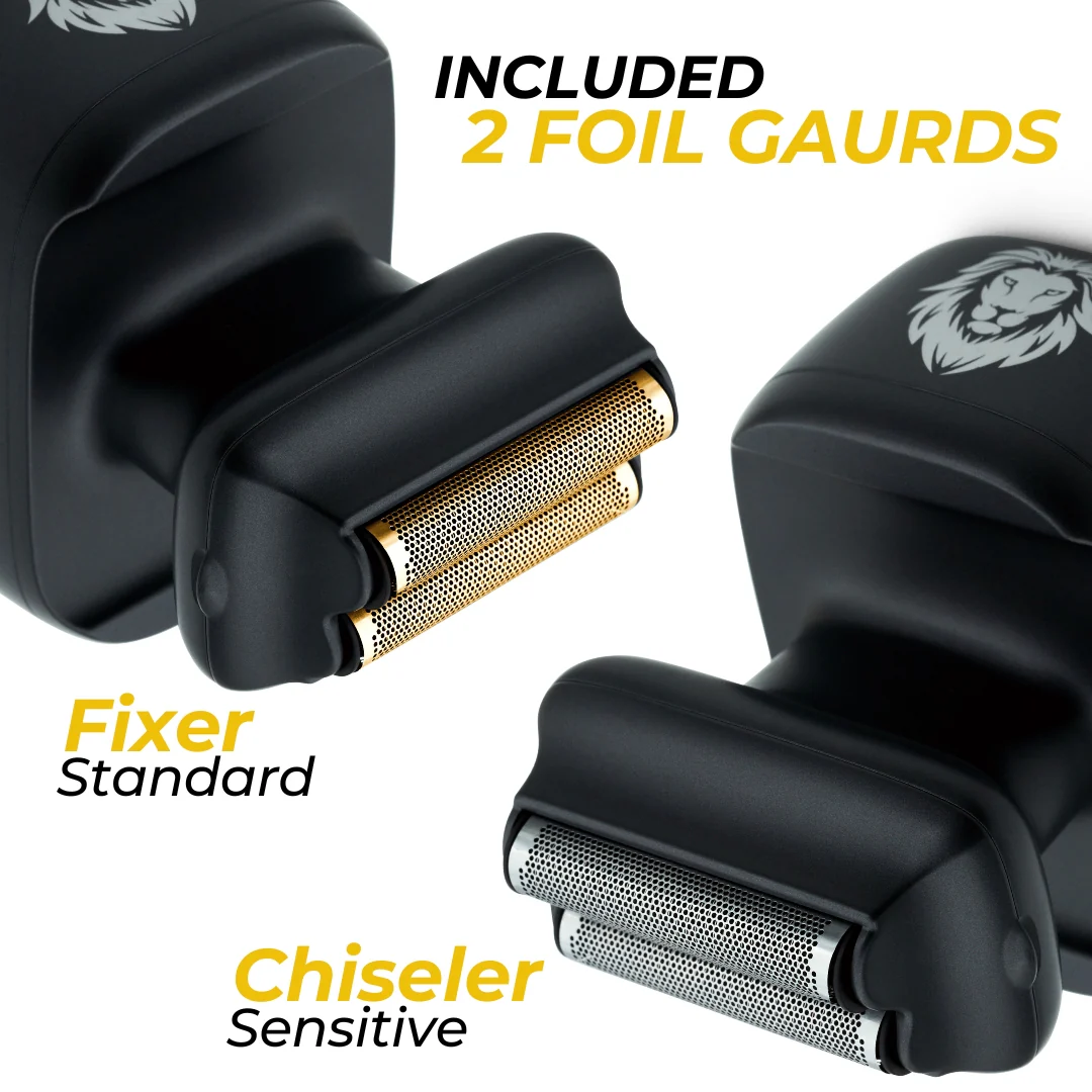 One Lion Gold PRO Foil shaver | Two foil options: Standard and Sensitive included - Image 7