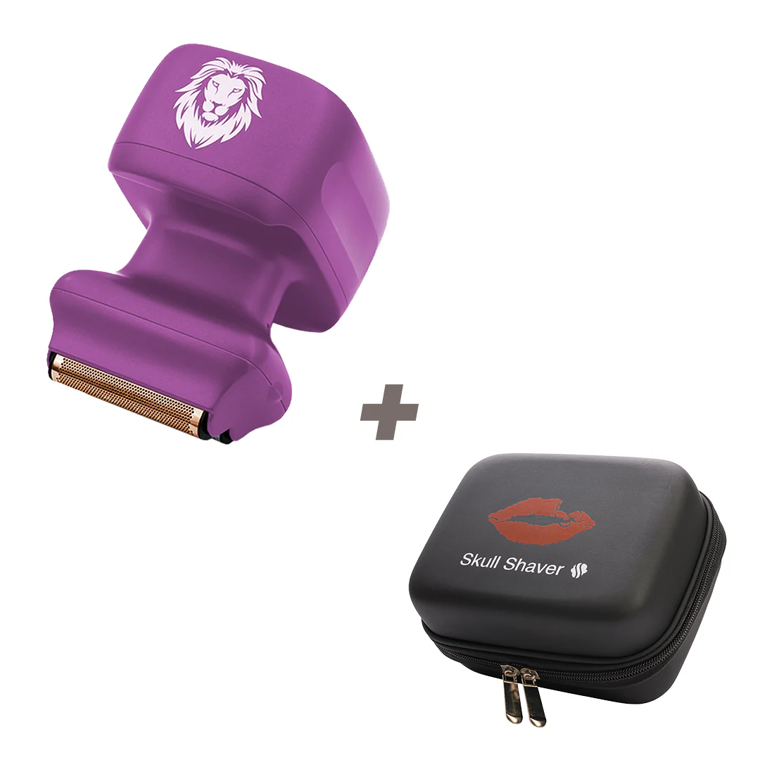 One Lion Purple PRO Foil shaver | Two foil options: Standard and Sensitive included - Image 8