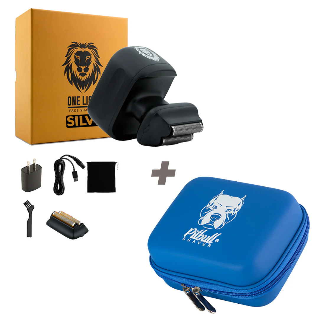 One Lion Silver PRO Foil shaver | Two foil options: Standard and Sensitive included - Image 9