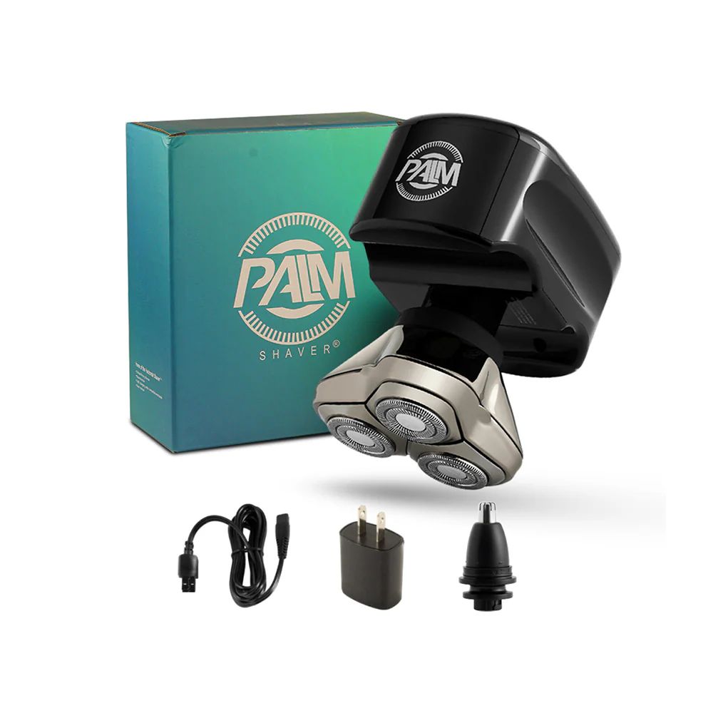 Palm Head Shaver & Baby Beast Trimmer Combo | Complete Head and Beard Grooming for Men - Image 4