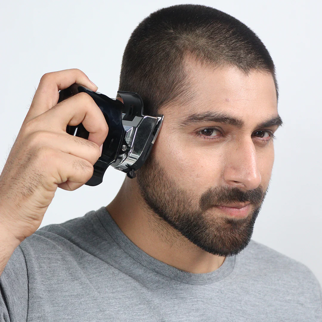 Palm Shaver & Beast Clipper DUO Combo | Complete Head & Face Grooming Kit for Effortless Haircuts & Smooth Shaves - Image 11
