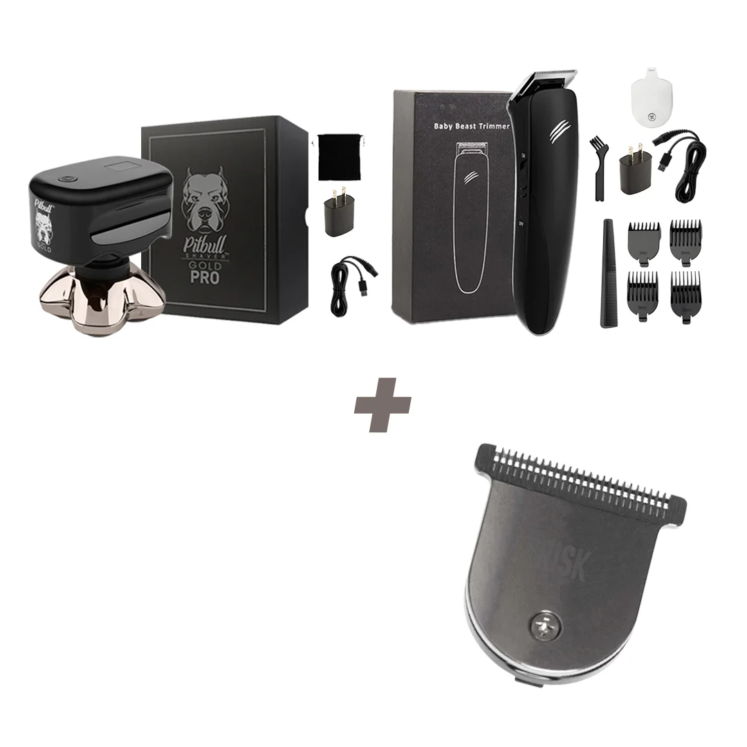 Pitbull Gold PRO + Baby Beast Trimmer combo | Shave & Trim - Image 7