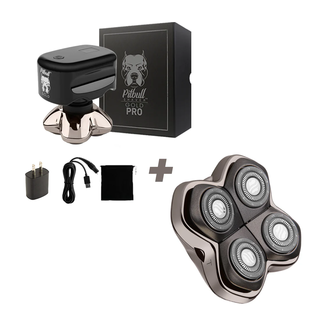 Pitbull Gold PRO Head and Face Shaver | USB charging cable included - Image 11