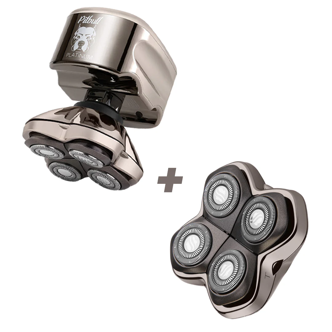 Pitbull Platinum PRO Head and Face Shaver | USB charging cable included - Image 9