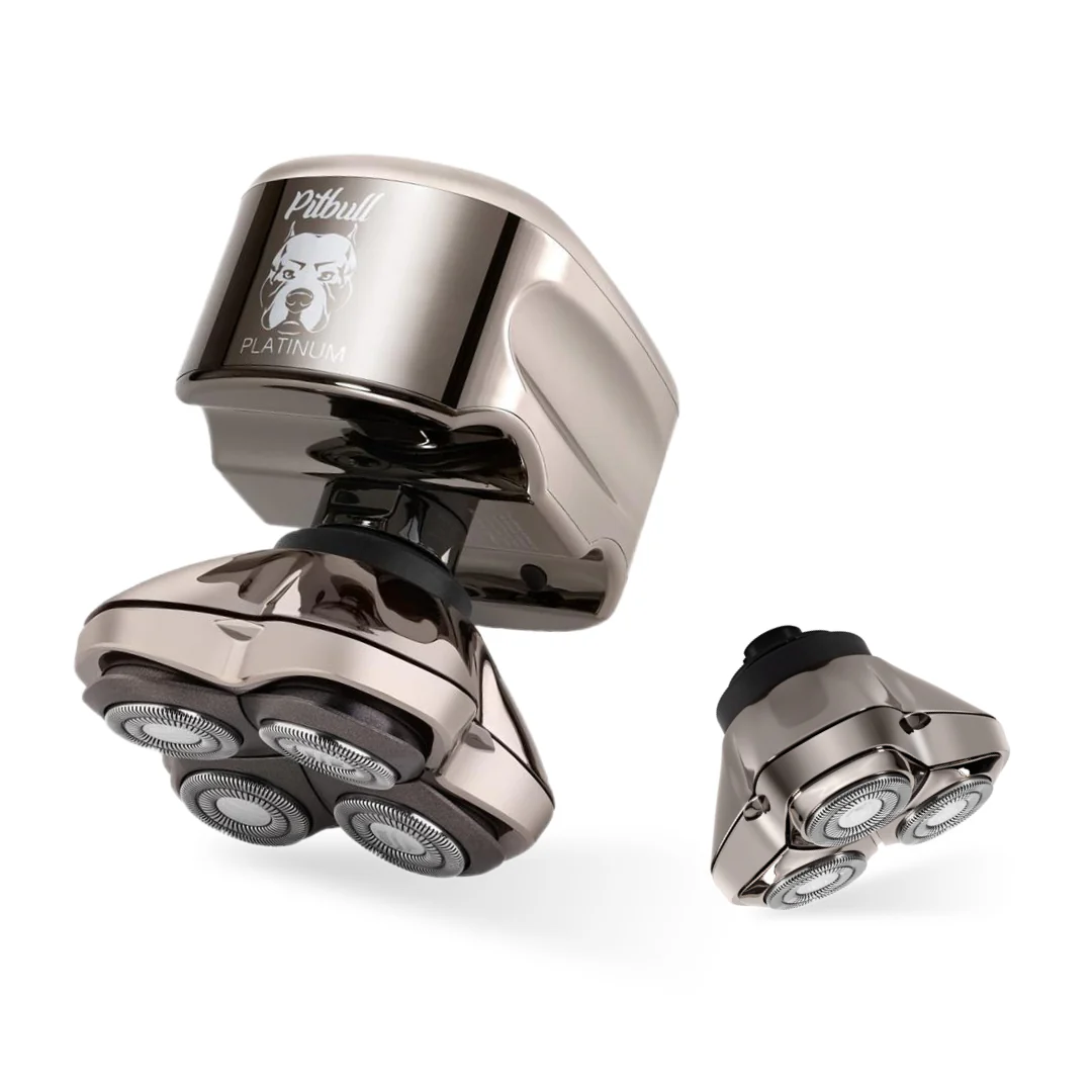 Pitbull Platinum PRO Head & Face Shaver With Bonus Blade - Image 6