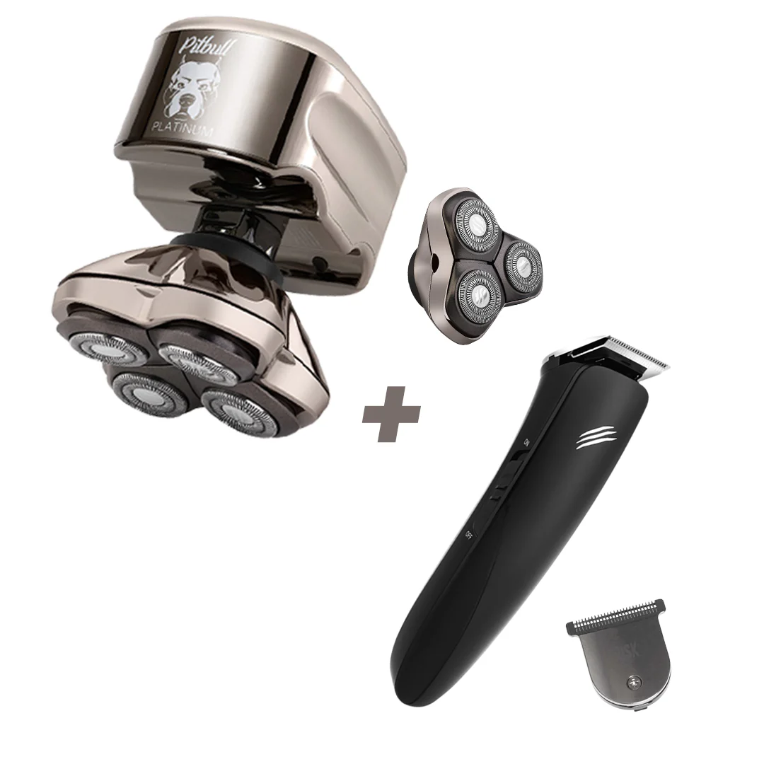 Pitbull Platinum PRO Head & Face Shaver With Bonus Blade - Image 9